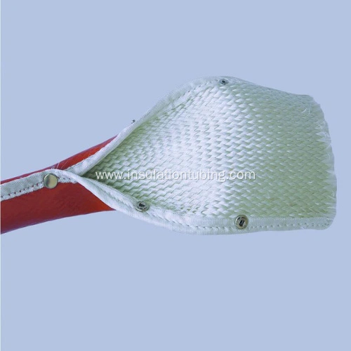 Silicone rubber fireproof fiberglass sleeve China Manufacturer